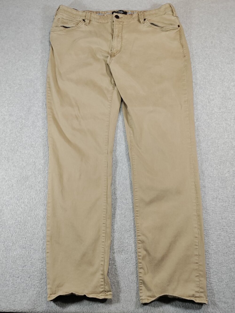34 Heritage Charisma Pants Mens 42x34 Khaki Straight Leg Casua